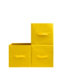 Короб для хранения GEMLUX 28x28x28 желтый